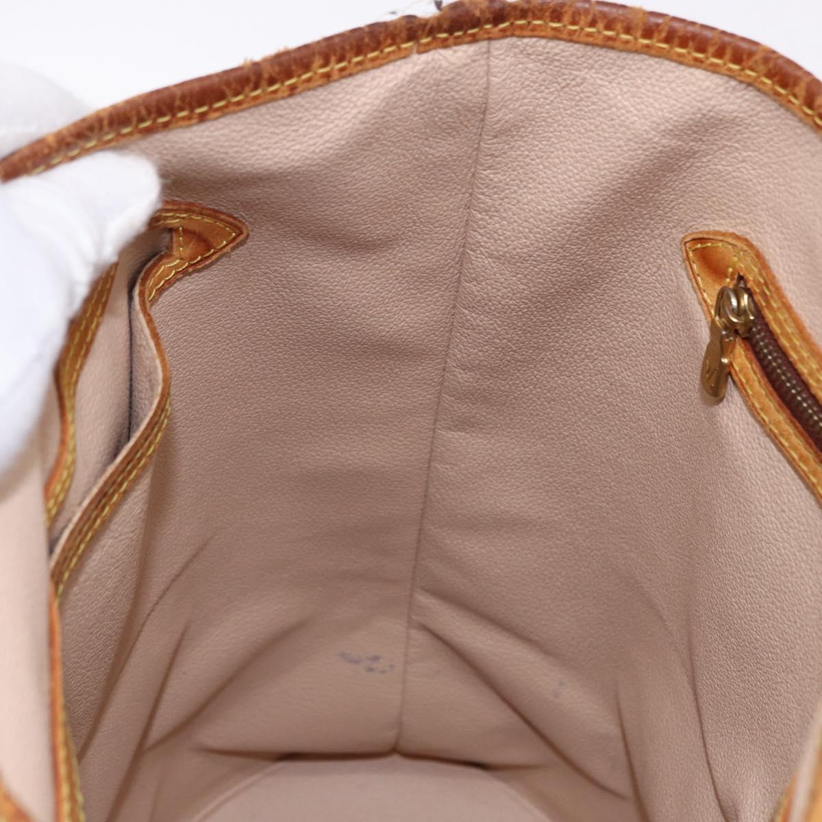 LOUIS VUITTON Monogram Bucket GM Shoulder Bag M42236 LV Auth bs36218