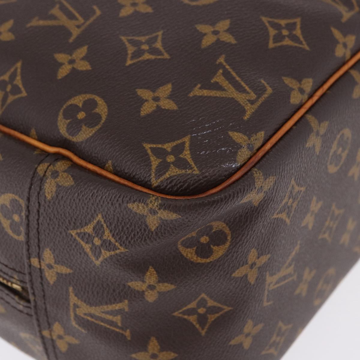 LOUIS VUITTON Monogram Deauville Hand Bag M47270 LV Auth bs36219
