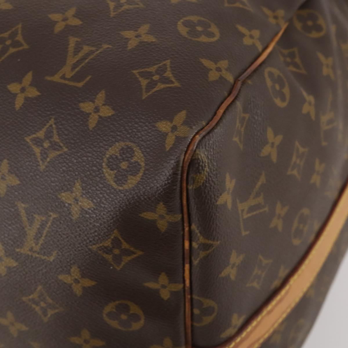 LOUIS VUITTON Monogram Keepall Bandouliere 60 Boston Bag M41412 LV Auth bs36220