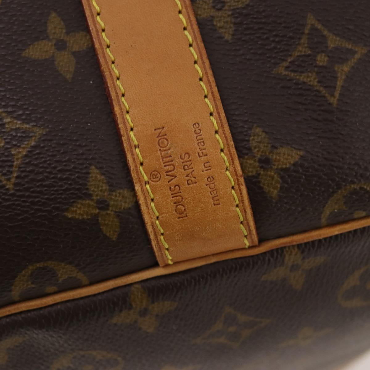 LOUIS VUITTON Monogram Keepall Bandouliere 60 Boston Bag M41412 LV Auth bs36220