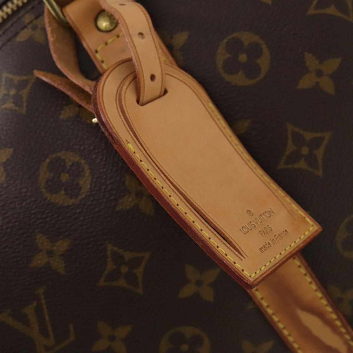 LOUIS VUITTON Monogram Keepall Bandouliere 60 Boston Bag M41412 LV Auth bs36220