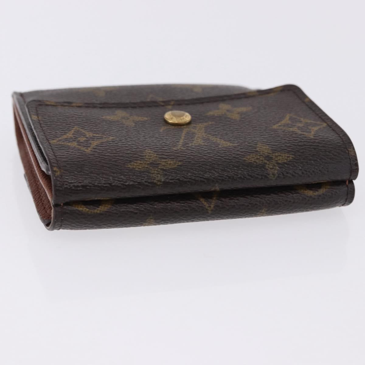 LOUIS VUITTON Monogram Porte Monnaie Bier Cartes Crdit M61652 LV Auth bs36221
