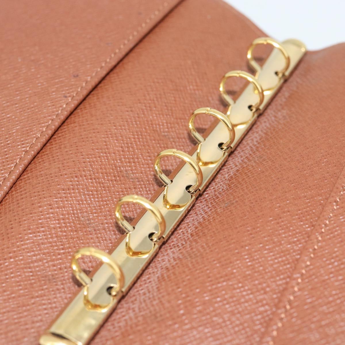 LOUIS VUITTON Monogram Agenda PM Day Planner Cover R20005 LV Auth bs36237