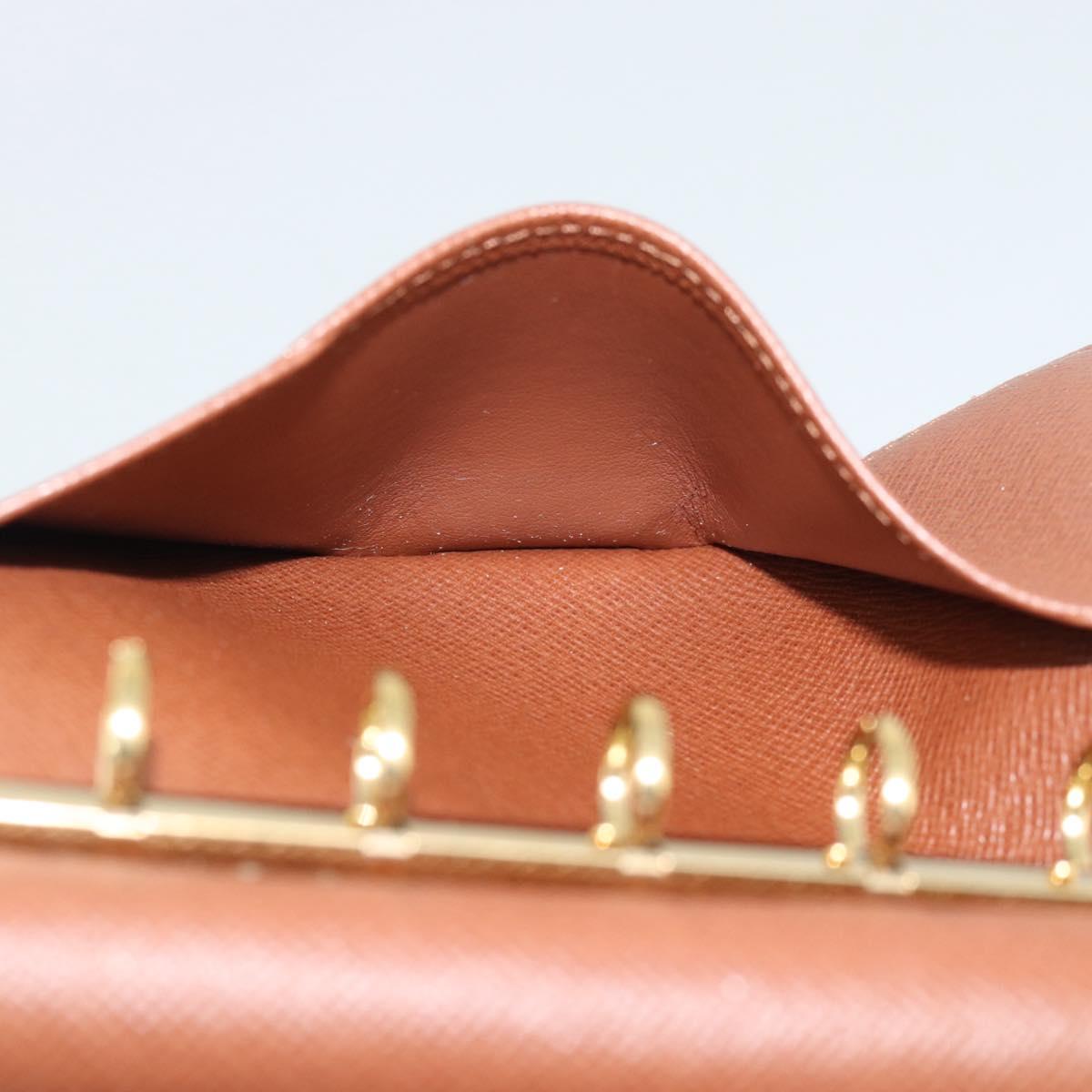 LOUIS VUITTON Monogram Agenda PM Day Planner Cover R20005 LV Auth bs36237