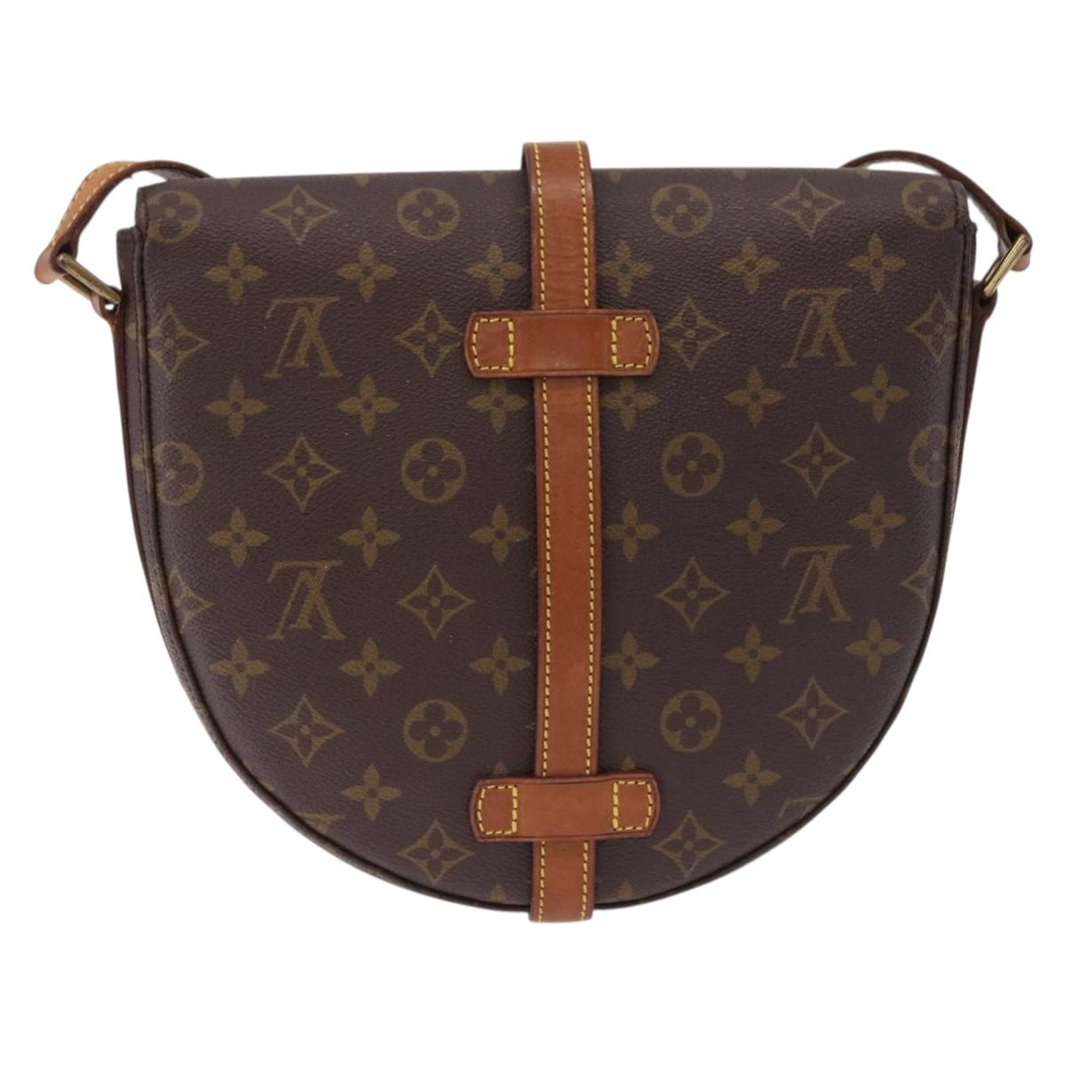 LOUIS VUITTON Monogram Chantilly GM Shoulder Bag M51232 LV Auth bs36240