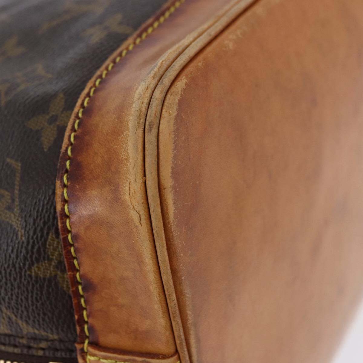 LOUIS VUITTON Monogram Alma Hand Bag M51130 LV Auth bs36241