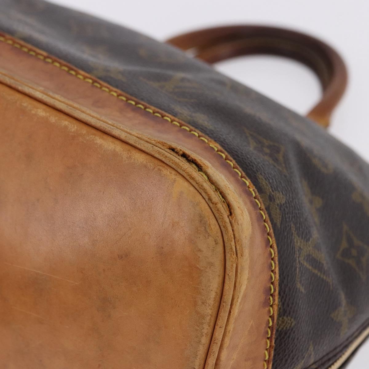 LOUIS VUITTON Monogram Alma Hand Bag M51130 LV Auth bs36241