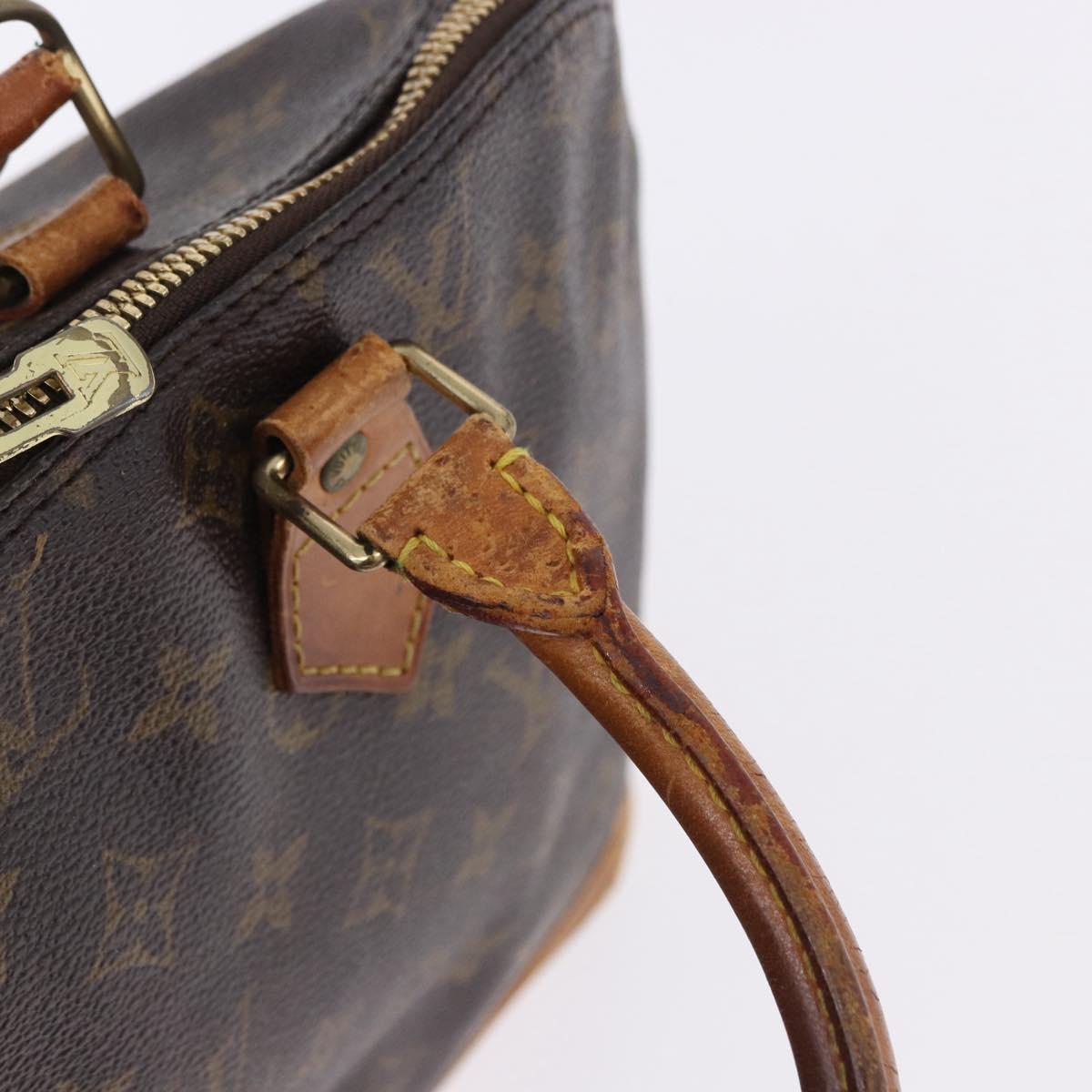 LOUIS VUITTON Monogram Alma Hand Bag M51130 LV Auth bs36241