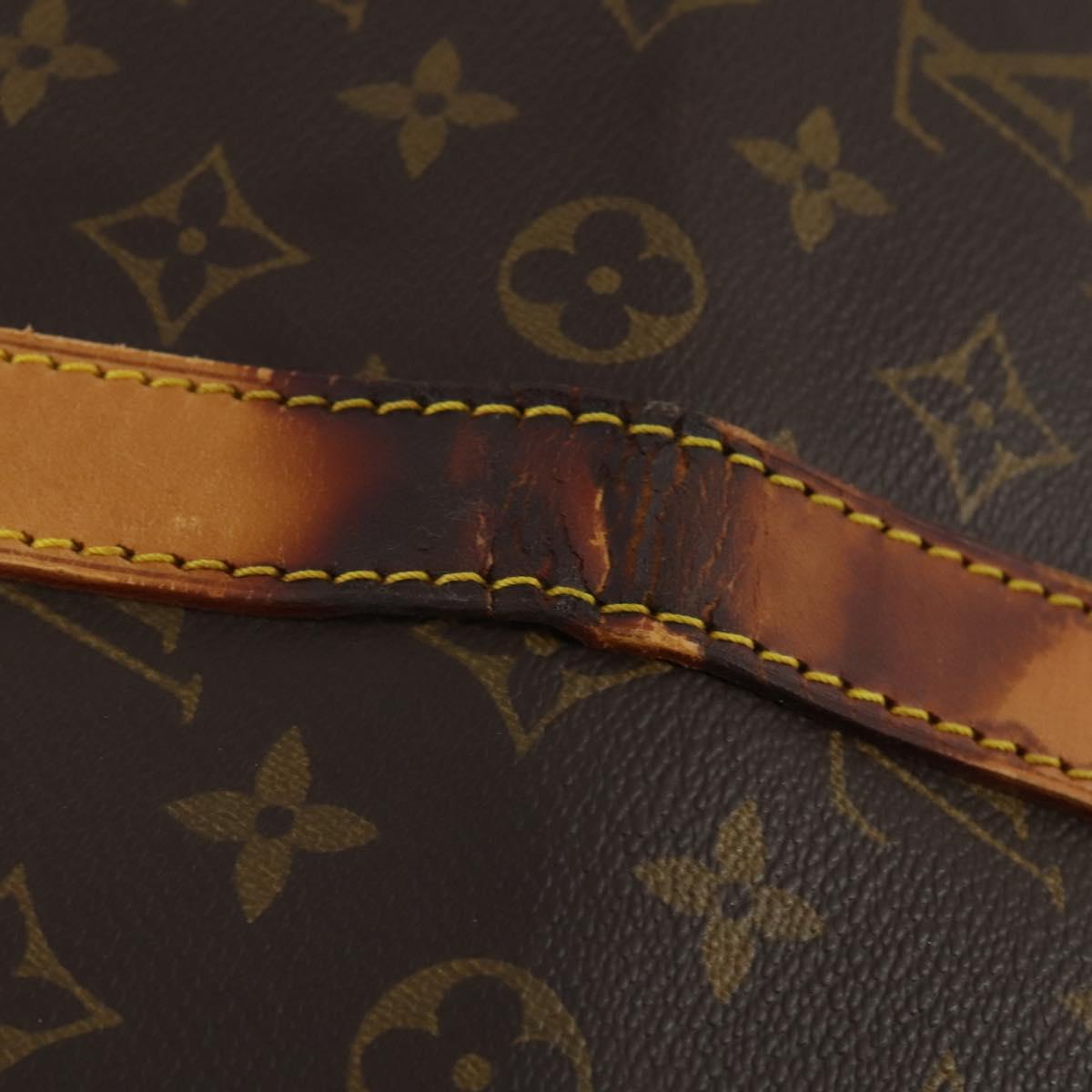 LOUIS VUITTON Monogram Keepall 55 Boston Bag M41424 LV Auth bs36244