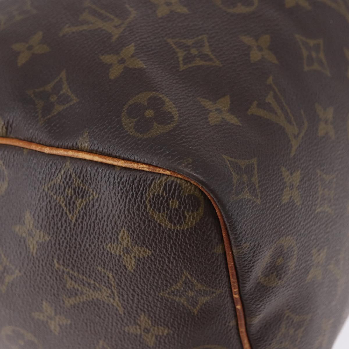 LOUIS VUITTON Monogram Speedy 35 Hand Bag M41524 LV Auth bs36245