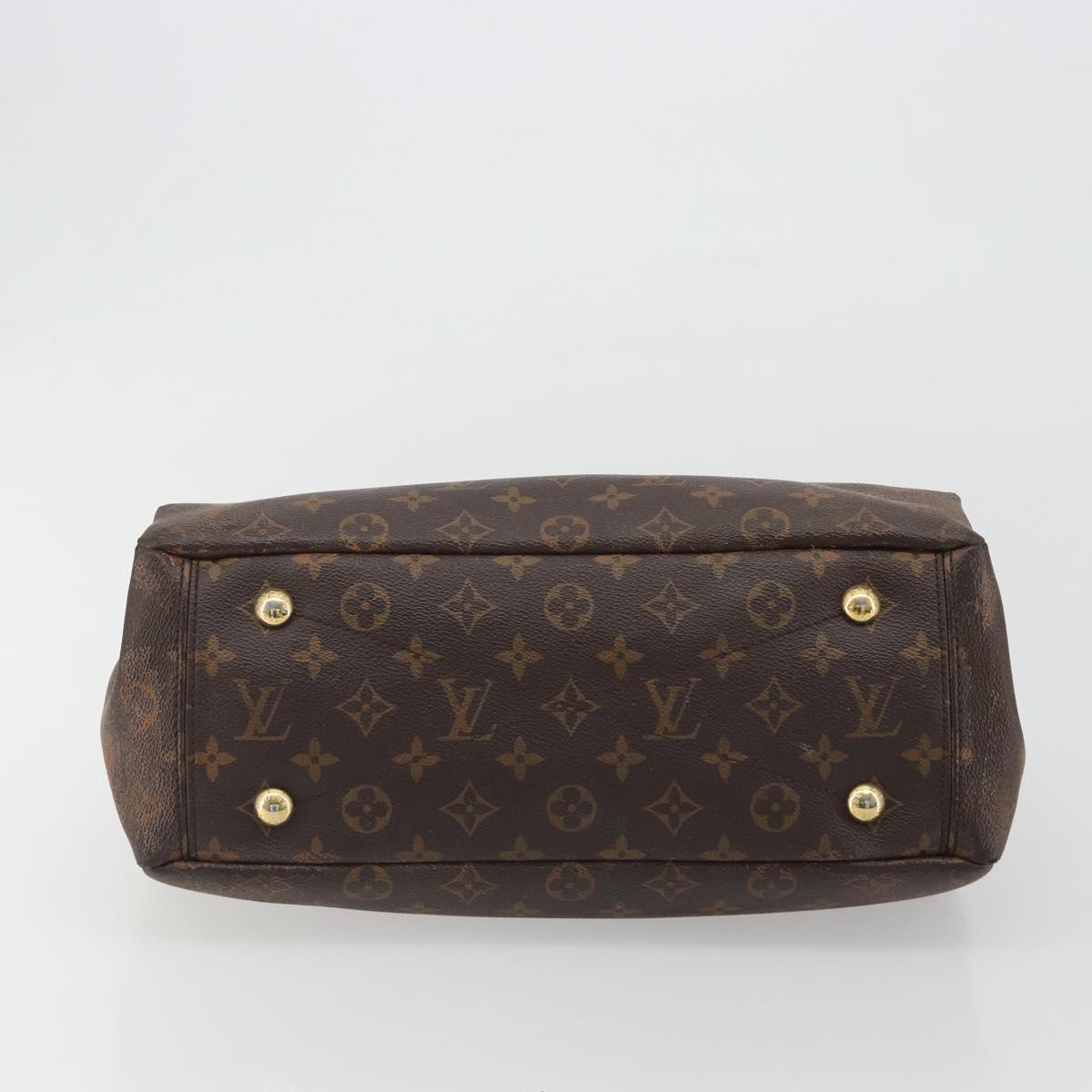 LOUIS VUITTON Monogram Pallas MM Hand Bag 2way Red M41175 LV Auth bs36246