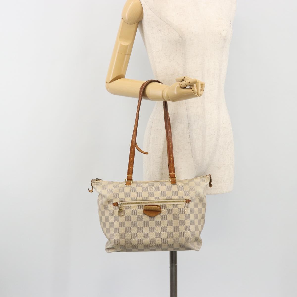 LOUIS VUITTON Damier Azur Jena PM Shoulder Bag N44039 LV Auth bs36248