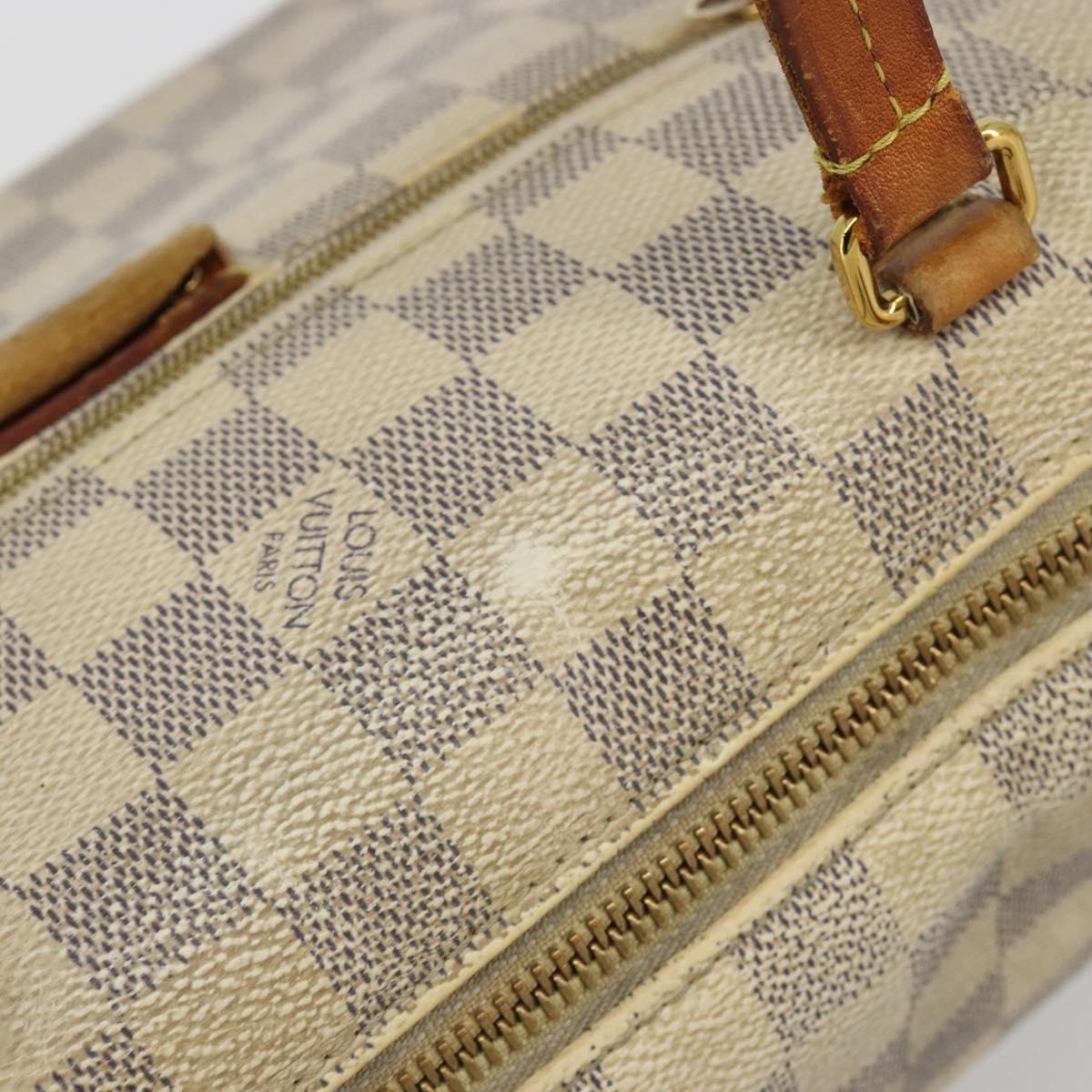 LOUIS VUITTON Damier Azur Jena PM Shoulder Bag N44039 LV Auth bs36248