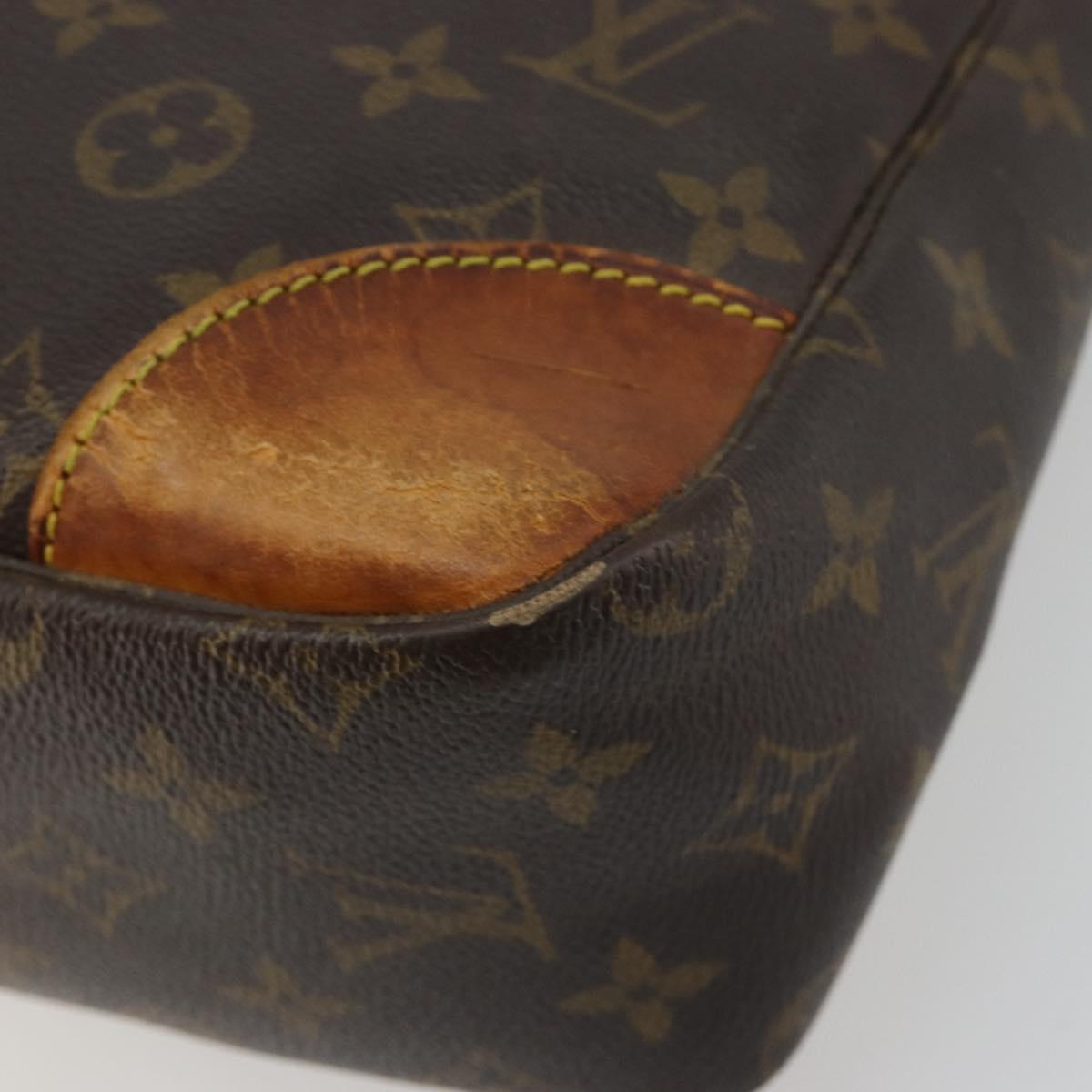 LOUIS VUITTON Monogram Boulogne 30 Shoulder Bag M51265 LV Auth bs36251