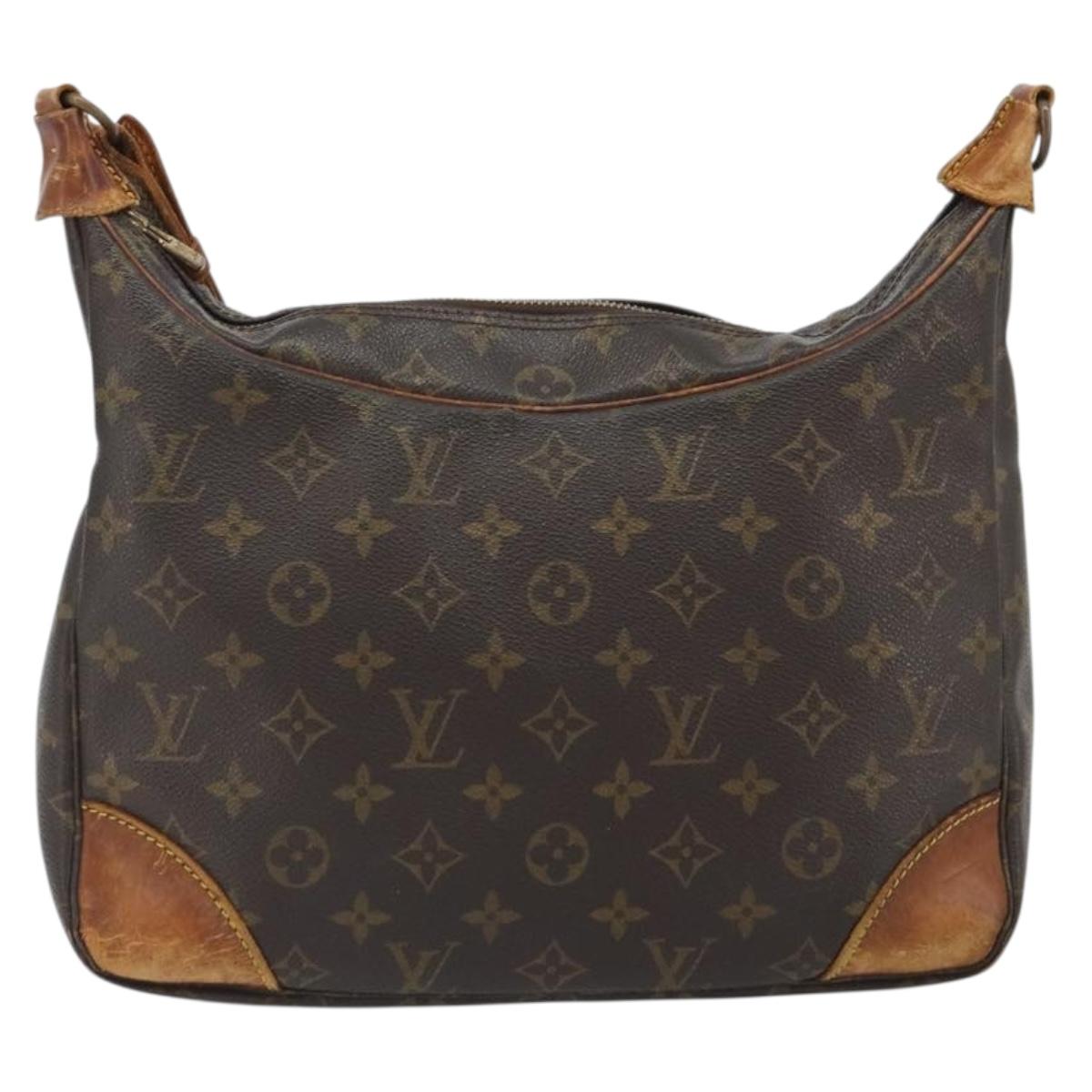 LOUIS VUITTON Monogram Boulogne 30 Shoulder Bag M51265 LV Auth bs36251