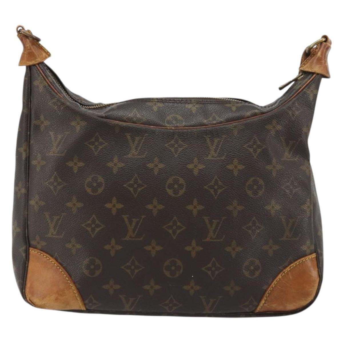 LOUIS VUITTON Monogram Boulogne 30 Shoulder Bag M51265 LV Auth bs36251