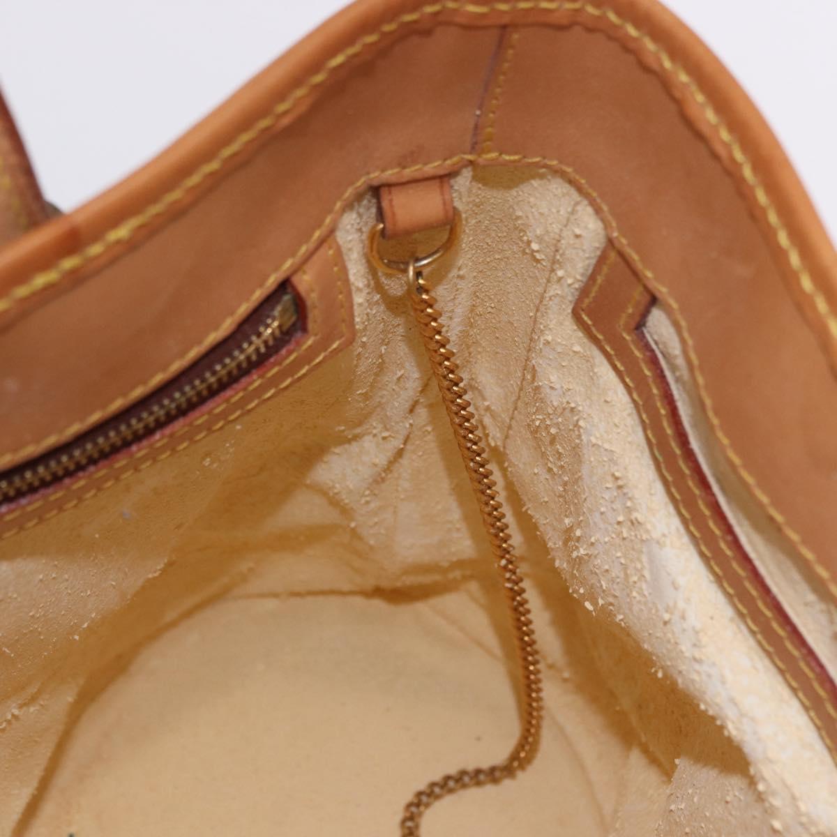 LOUIS VUITTON Monogram Bucket PM Shoulder Bag M42238 LV Auth bs36252