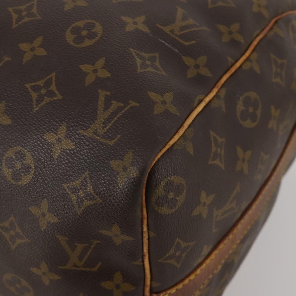 LOUIS VUITTON Monogram Keepall Bandouliere 45 Boston Bag M41418 LV Auth bs36253