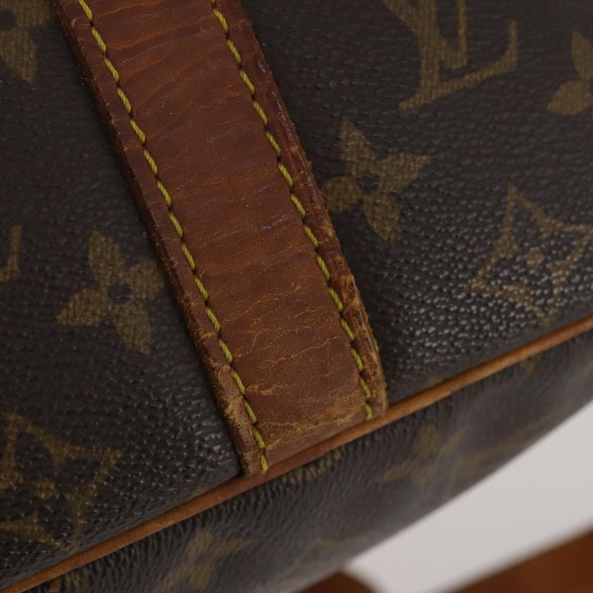 LOUIS VUITTON Monogram Keepall Bandouliere 45 Boston Bag M41418 LV Auth bs36253