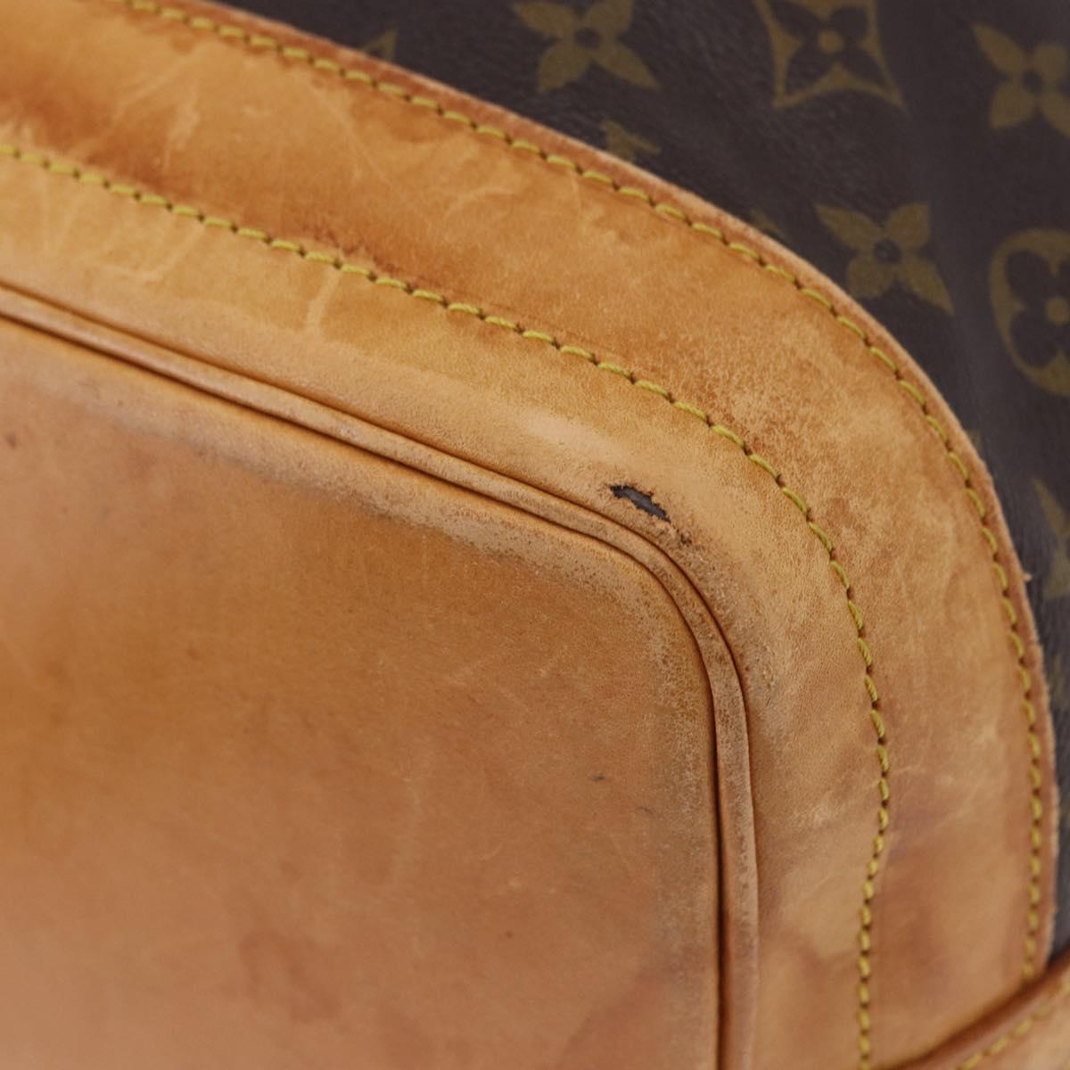 LOUIS VUITTON Monogram Noe Shoulder Bag M42224 LV Auth bs36254