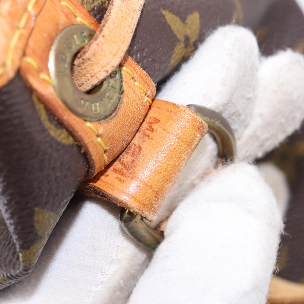 LOUIS VUITTON Monogram Noe Shoulder Bag M42224 LV Auth bs36254