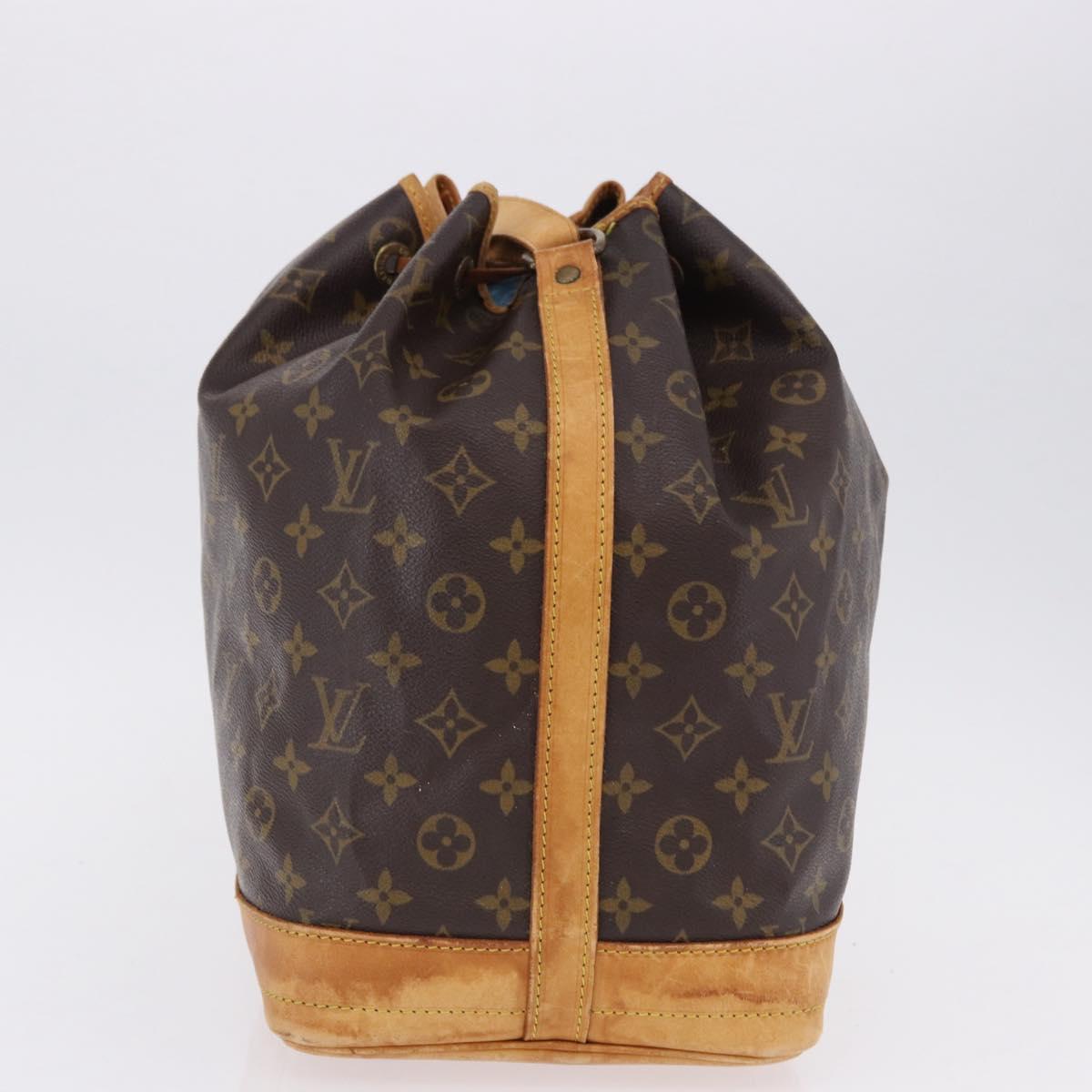LOUIS VUITTON Monogram Noe Shoulder Bag M42224 LV Auth bs36254