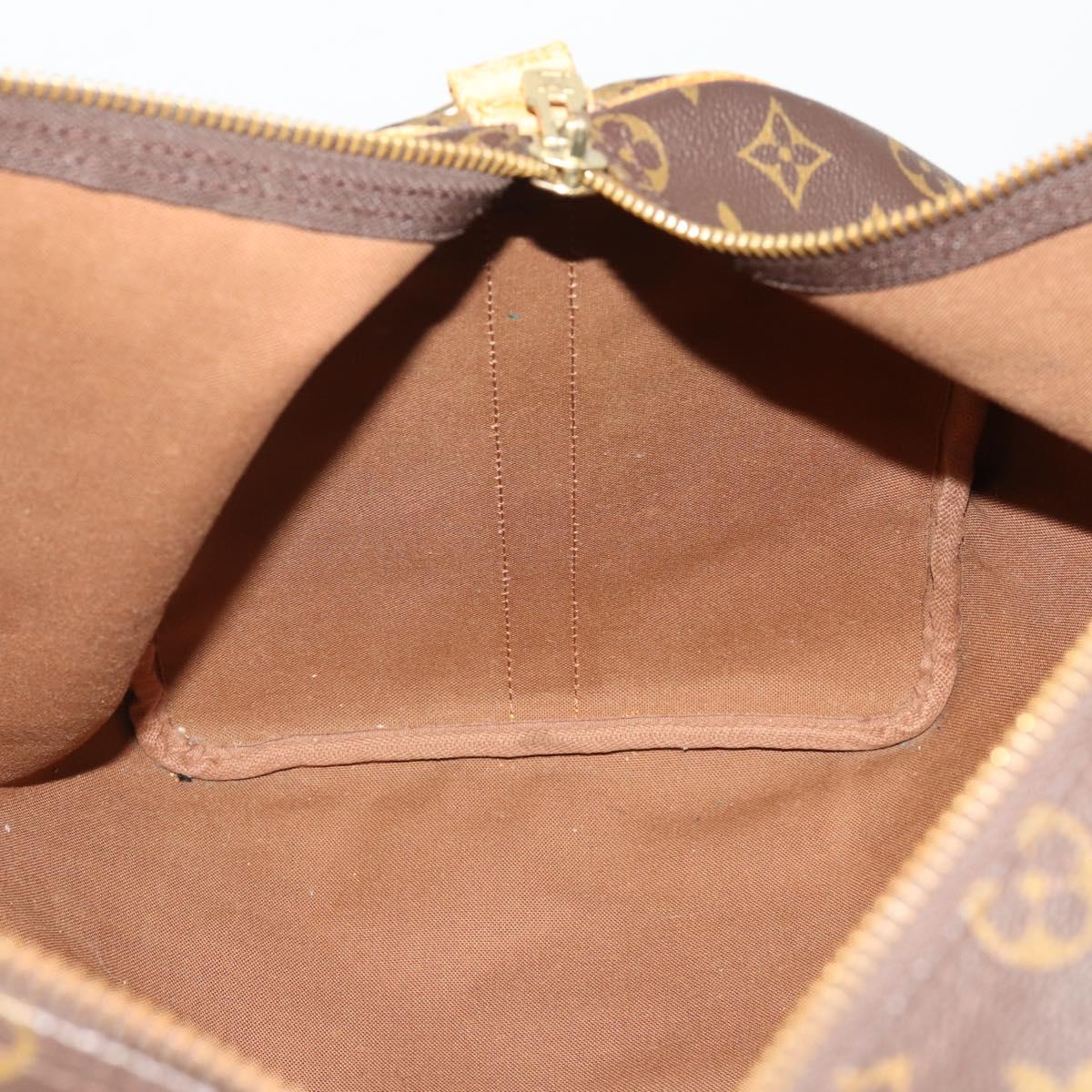 LOUIS VUITTON Monogram Keepall Bandouliere 50 Boston Bag M41416 LV Auth bs36255