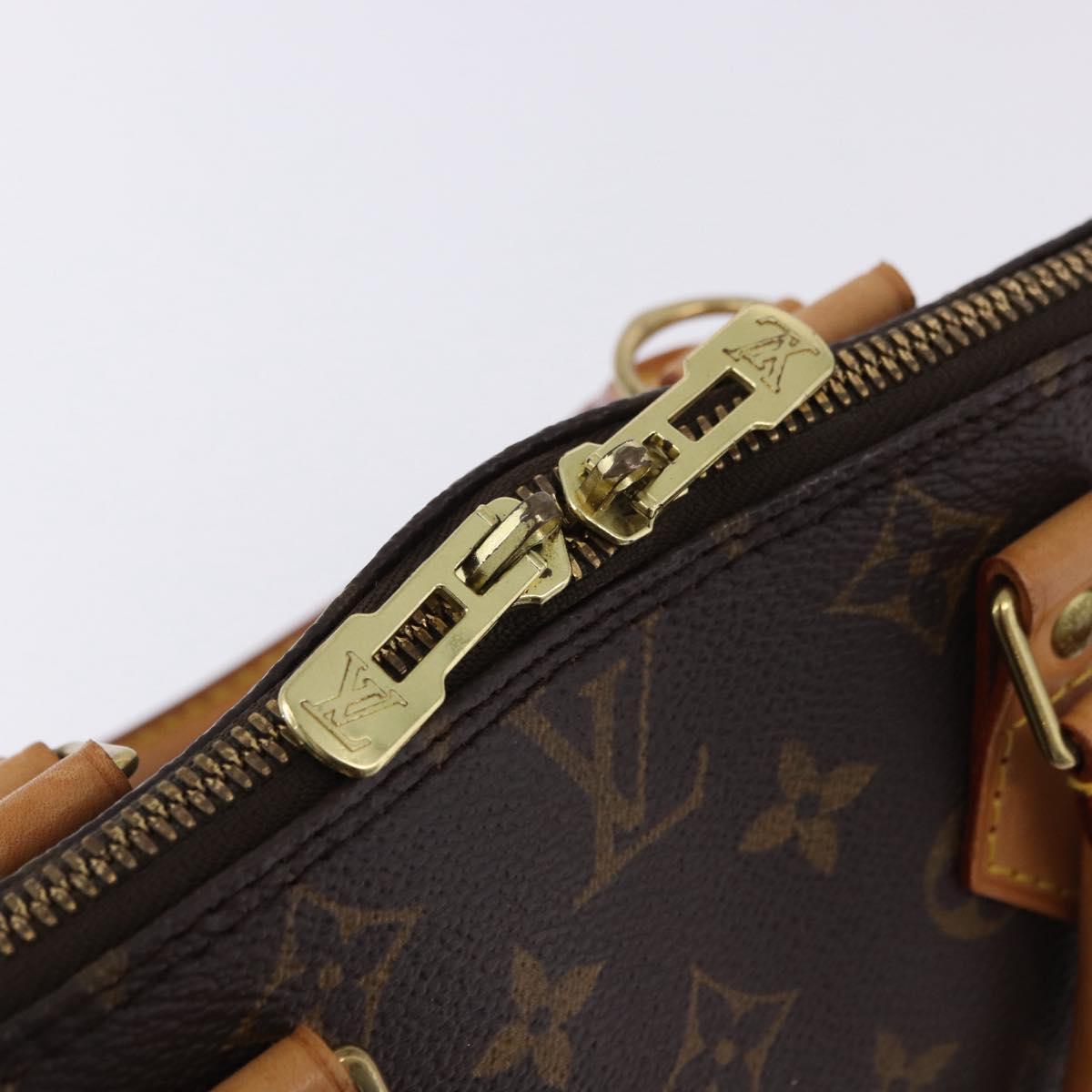LOUIS VUITTON Monogram Alma Hand Bag M51130 LV Auth bs36258A