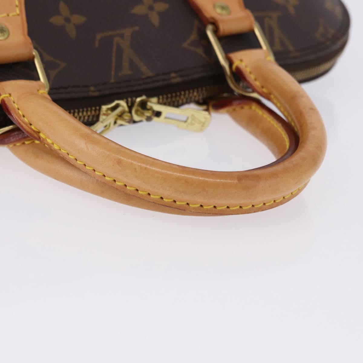 LOUIS VUITTON Monogram Alma Hand Bag M51130 LV Auth bs36258A
