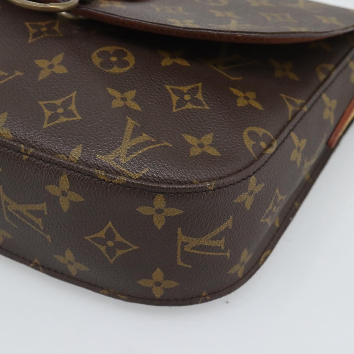 LOUIS VUITTON Monogram Saint Cloud GM Shoulder Bag M51242 LV Auth bs36259A