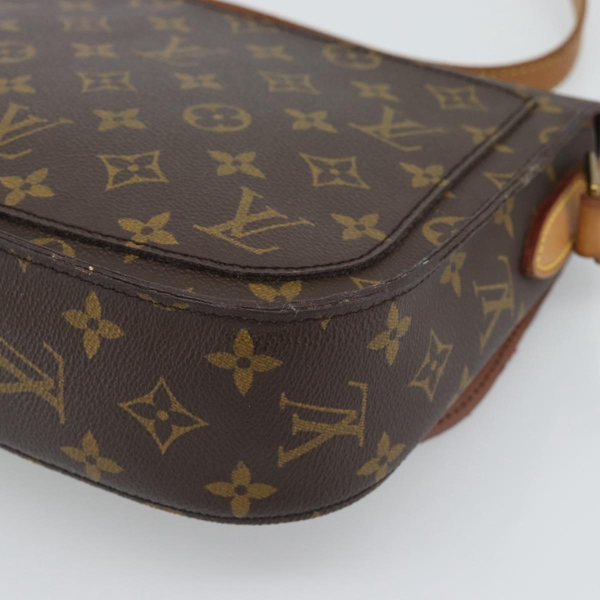 LOUIS VUITTON Monogram Saint Cloud GM Shoulder Bag M51242 LV Auth bs36259A