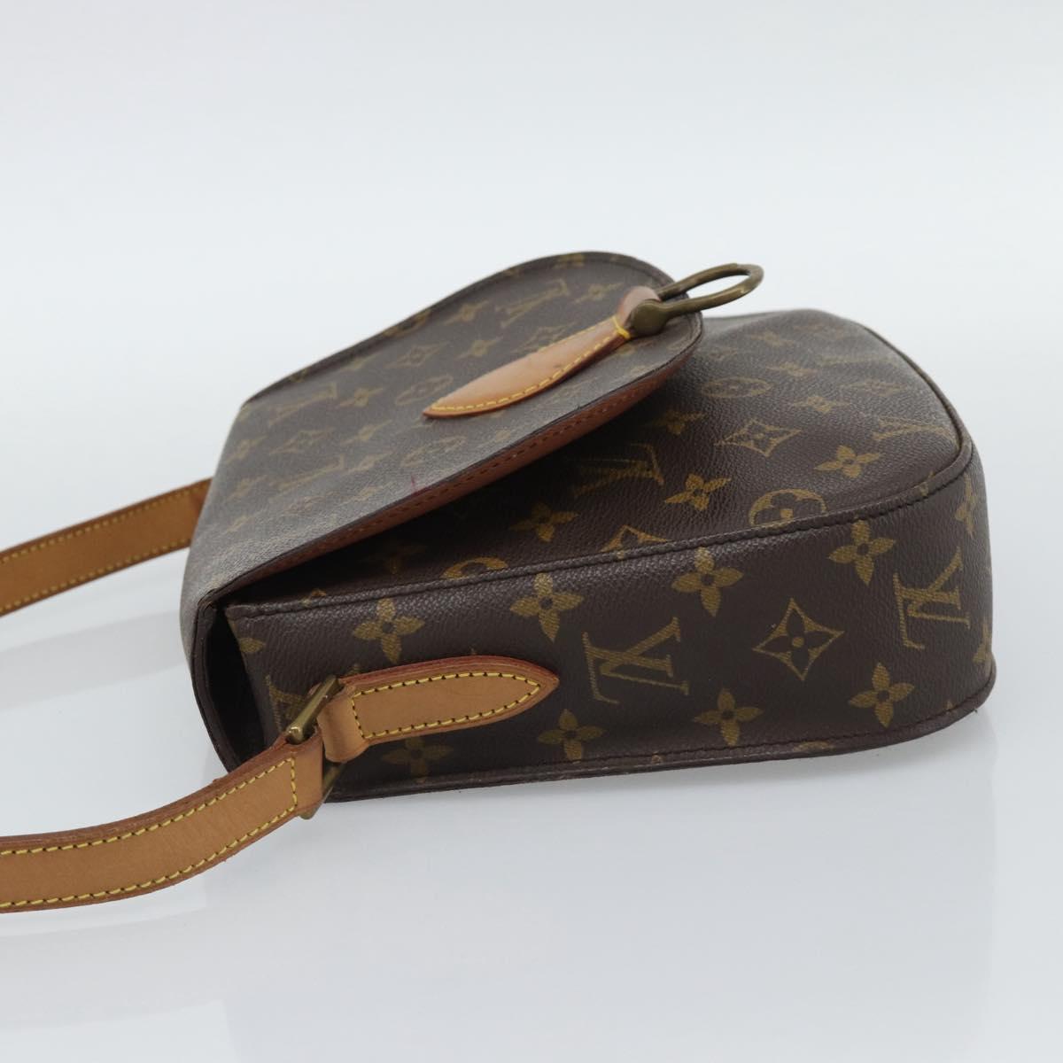 LOUIS VUITTON Monogram Saint Cloud GM Shoulder Bag M51242 LV Auth bs36259A