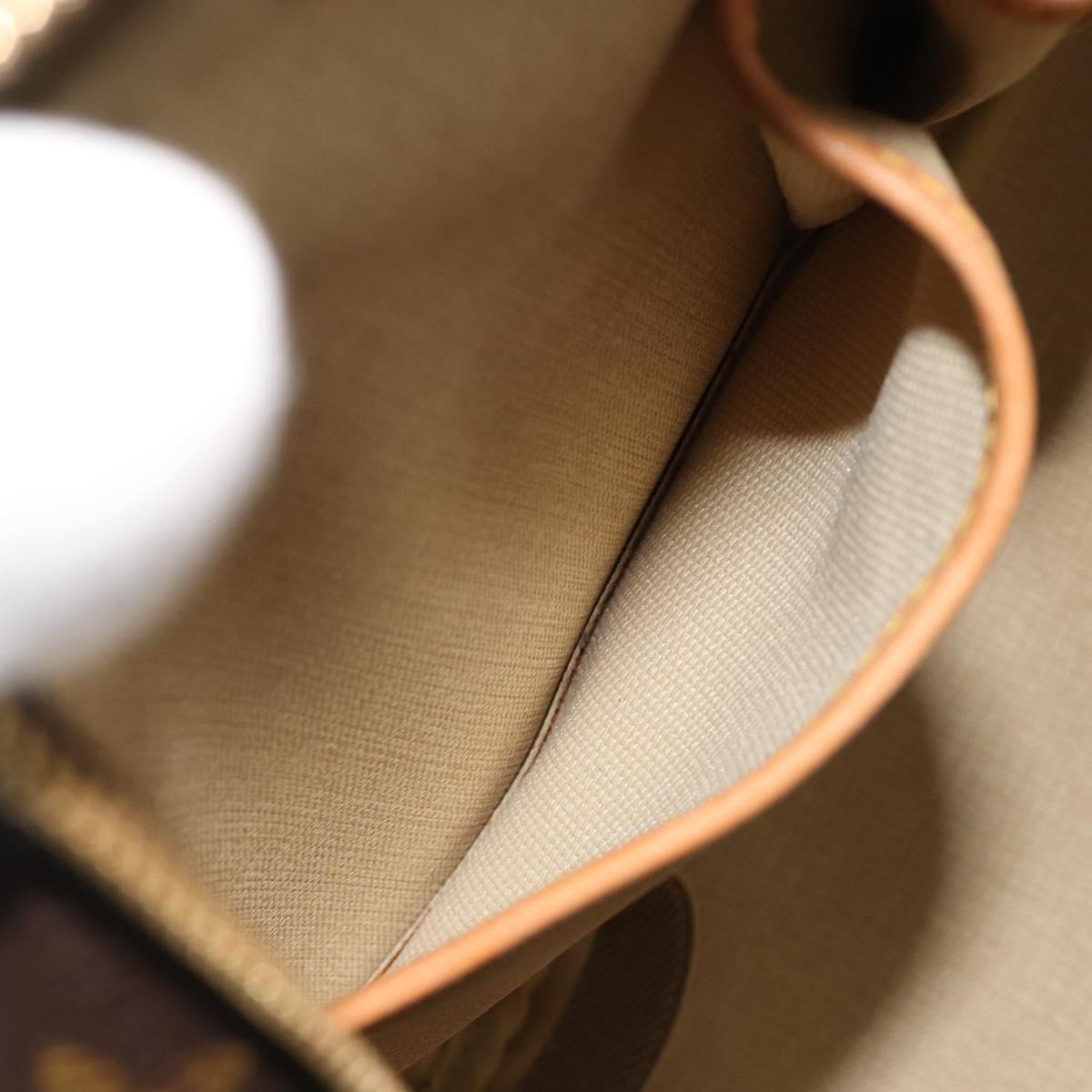 LOUIS VUITTON Monogram Deauville Hand Bag M47270 LV Auth bs36261A