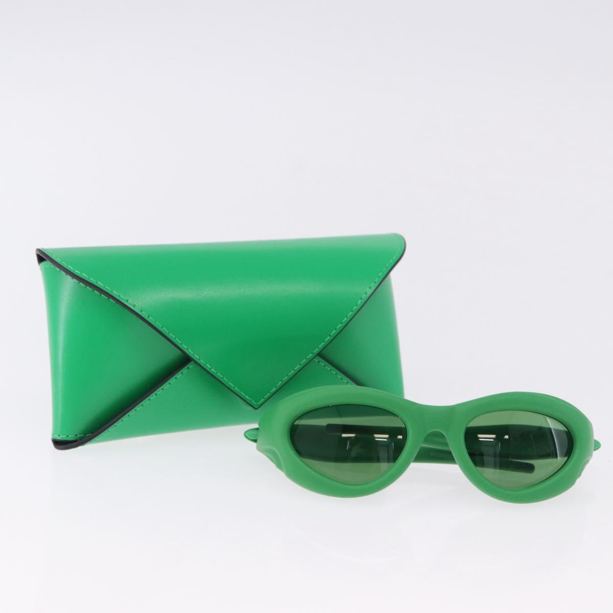 BOTTEGA VENETA Sunglasses Rubber Green Auth bs36263M
