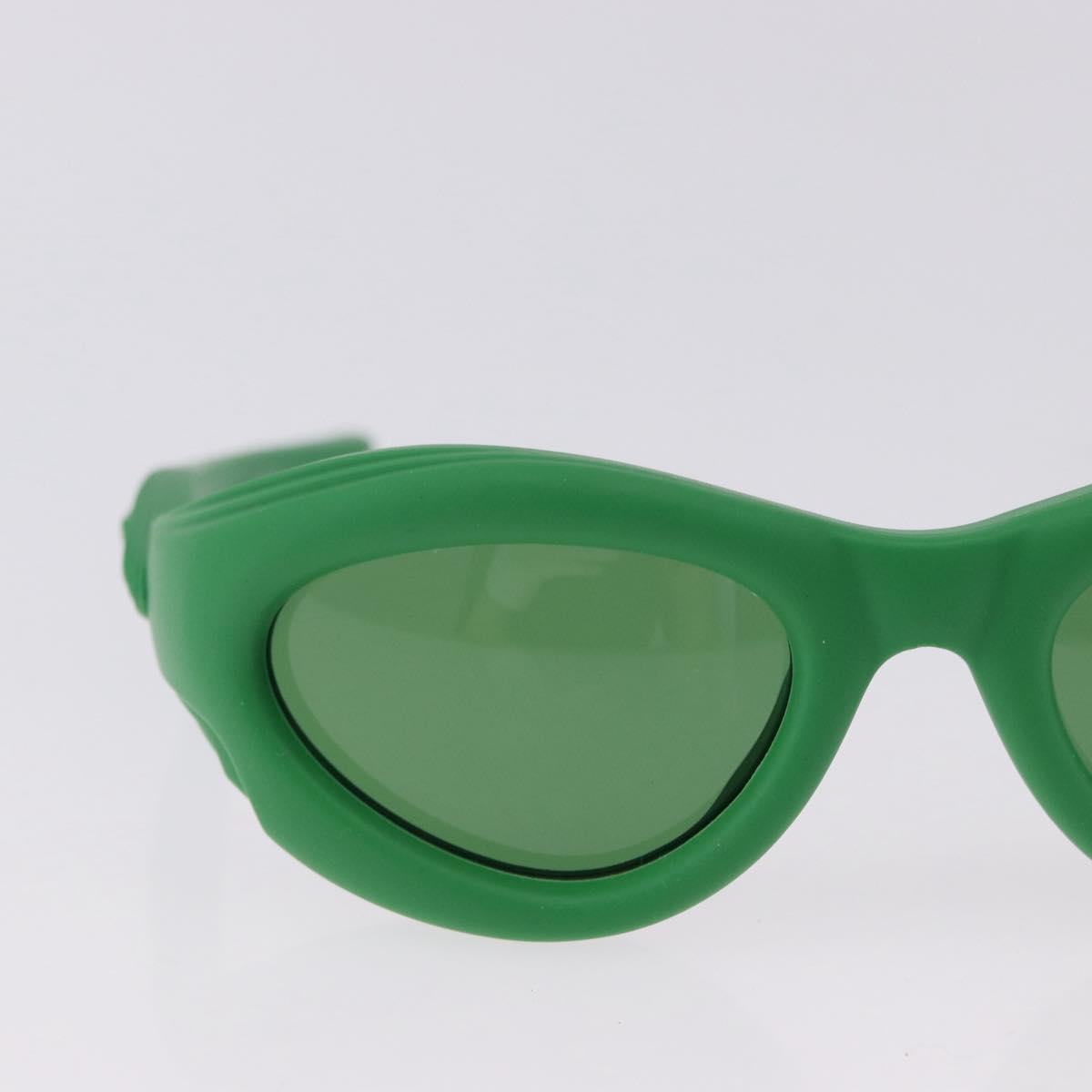 BOTTEGA VENETA Sunglasses Rubber Green Auth bs36263M