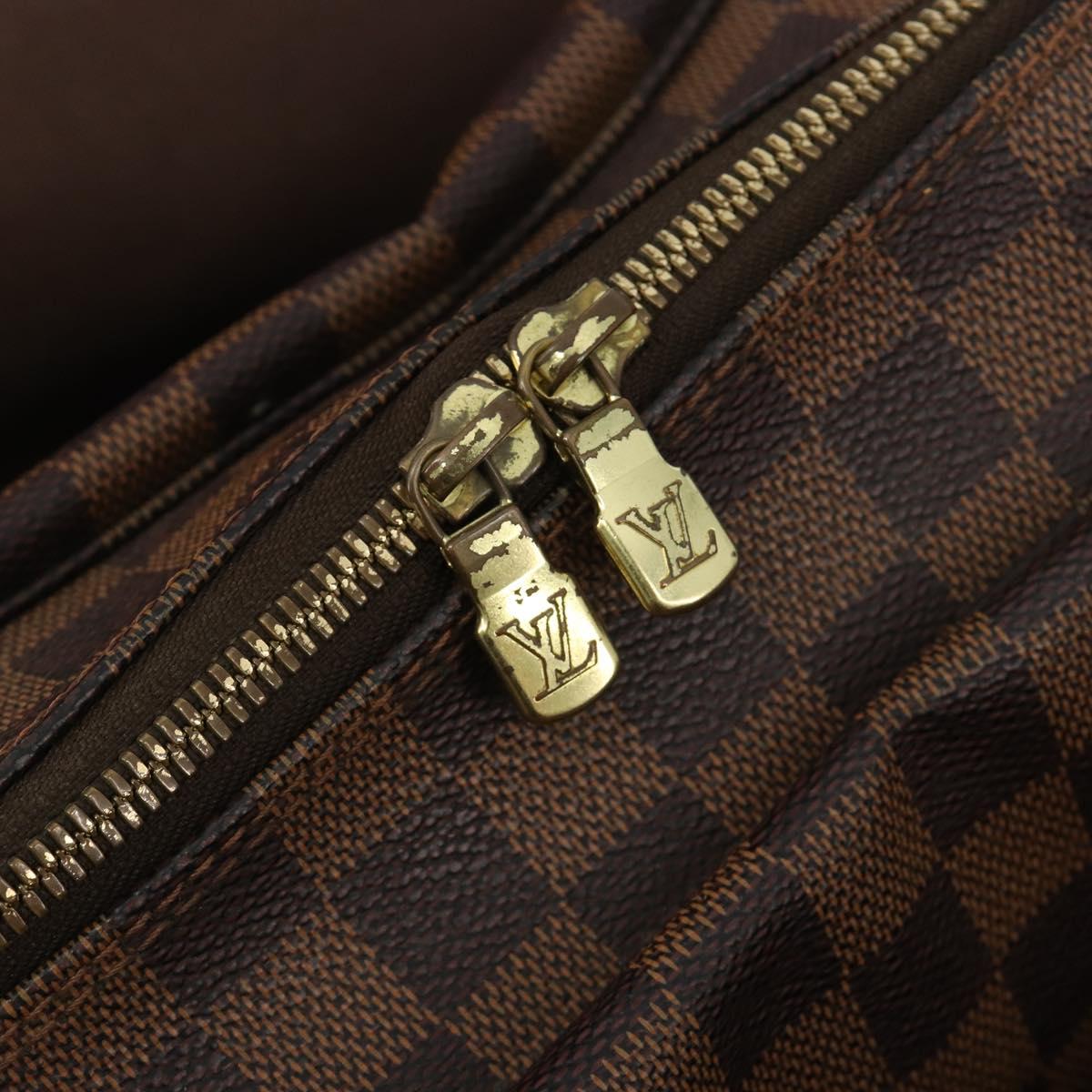 LOUIS VUITTON Damier Ebene Naviglio Shoulder Bag N45255 LV Auth bs36264A