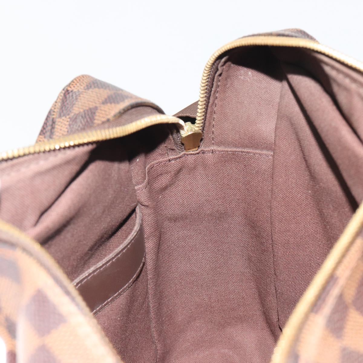 LOUIS VUITTON Damier Ebene Naviglio Shoulder Bag N45255 LV Auth bs36264A