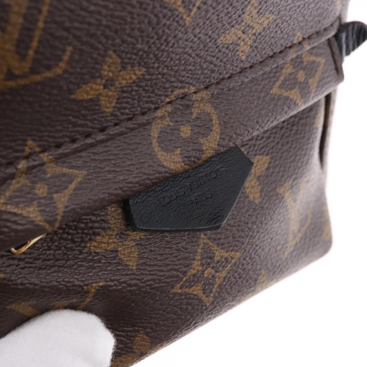 LOUIS VUITTON Monogram Palm Springs MINI Backpack M44873 LV Auth bs36265