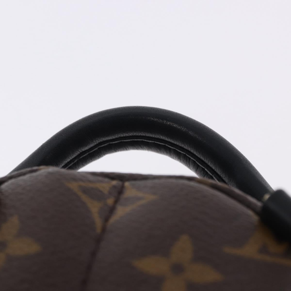 LOUIS VUITTON Monogram Palm Springs MINI Backpack M44873 LV Auth bs36265