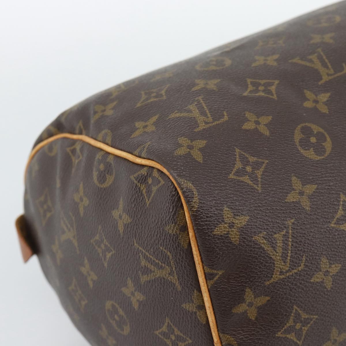 LOUIS VUITTON Monogram Speedy 30 Hand Bag M41526 LV Auth bs36268