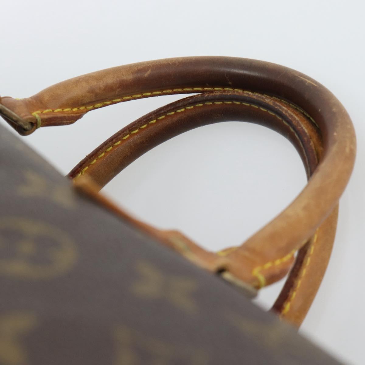 LOUIS VUITTON Monogram Speedy 30 Hand Bag M41526 LV Auth bs36268