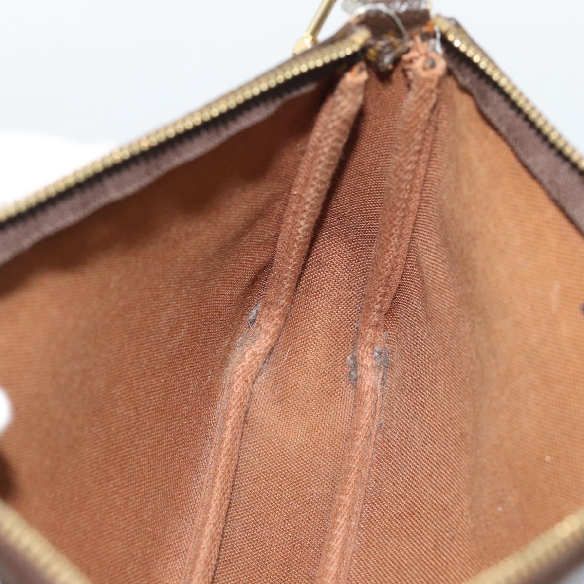 LOUIS VUITTON Monogram Pochette Accessoires Pouch M51980 LV Auth bs36314