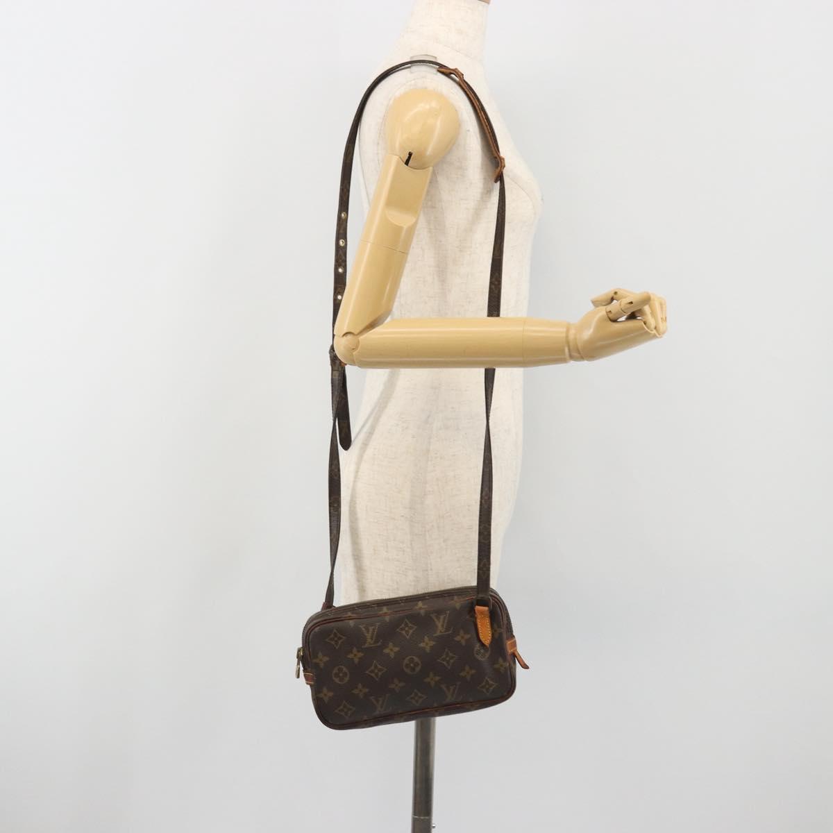 LOUIS VUITTON Monogram Marly Bandouliere Shoulder Bag M51828 LV Auth bs36320