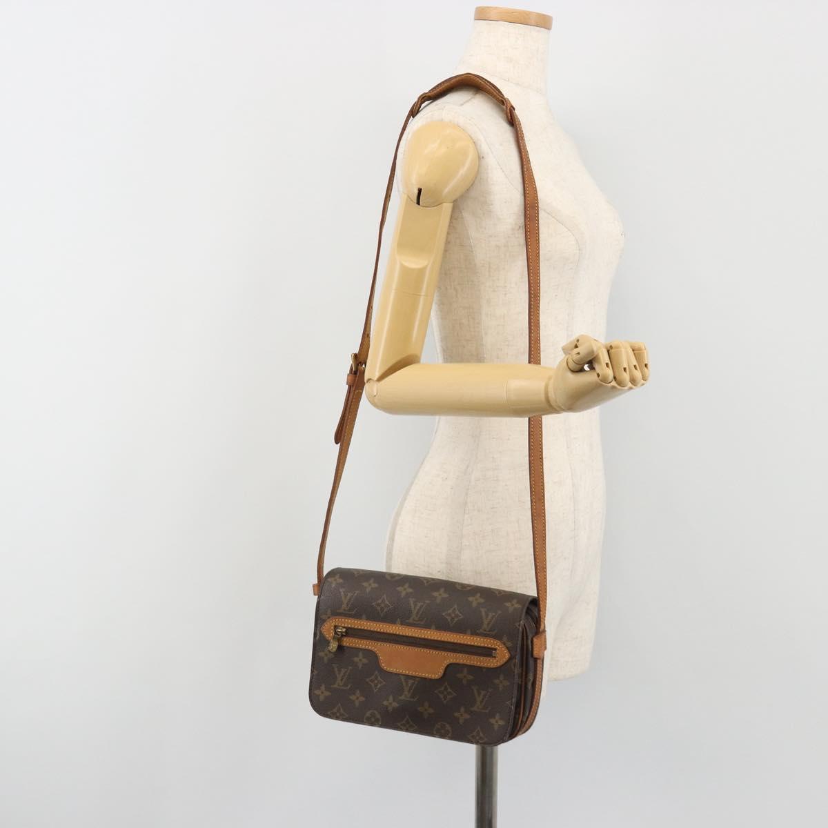 LOUIS VUITTON Monogram Saint Germain Shoulder Bag M51210 LV Auth bs36322
