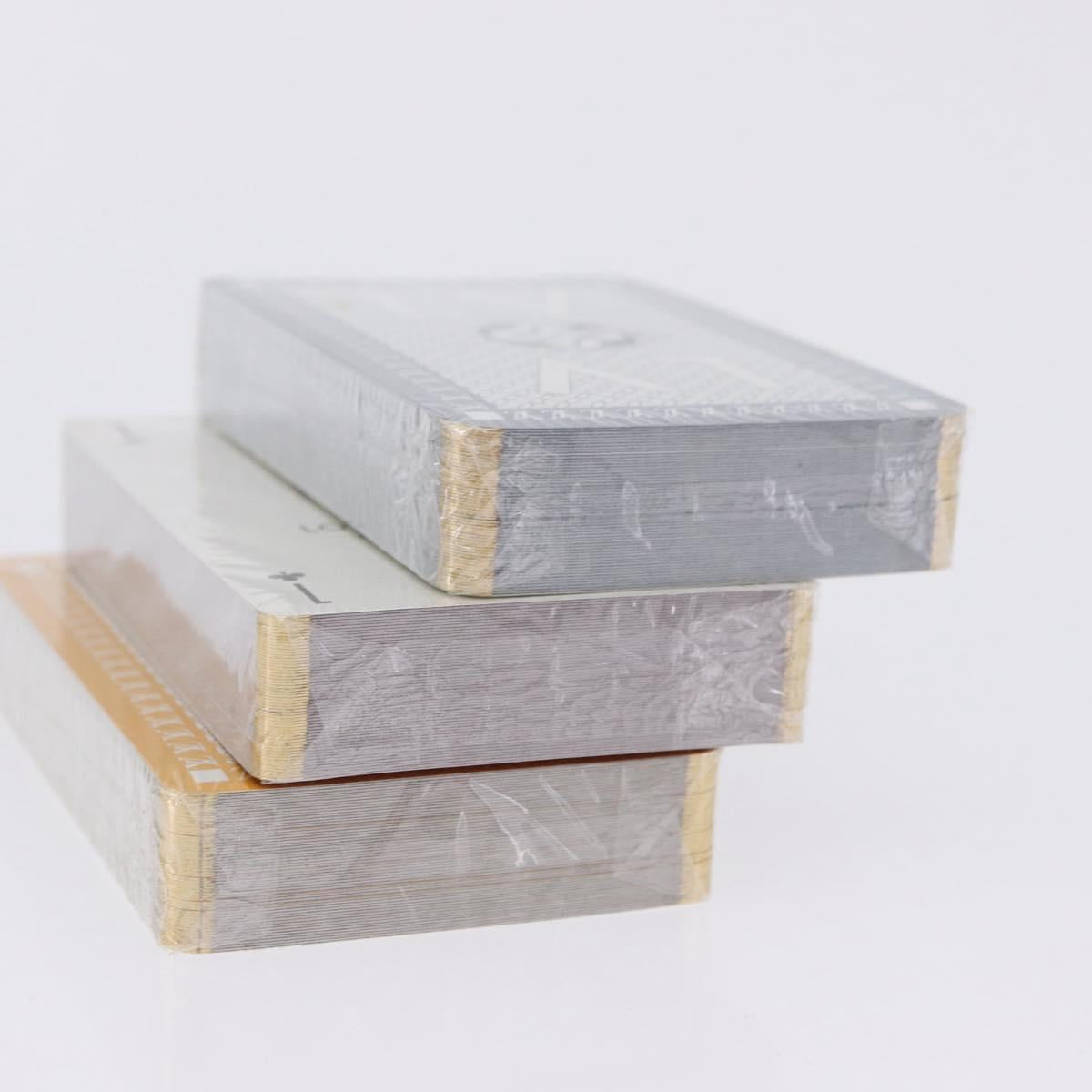 LOUIS VUITTON Cult Towaju Playing Cards Paper Red Yellow Blue LV Auth bs36324
