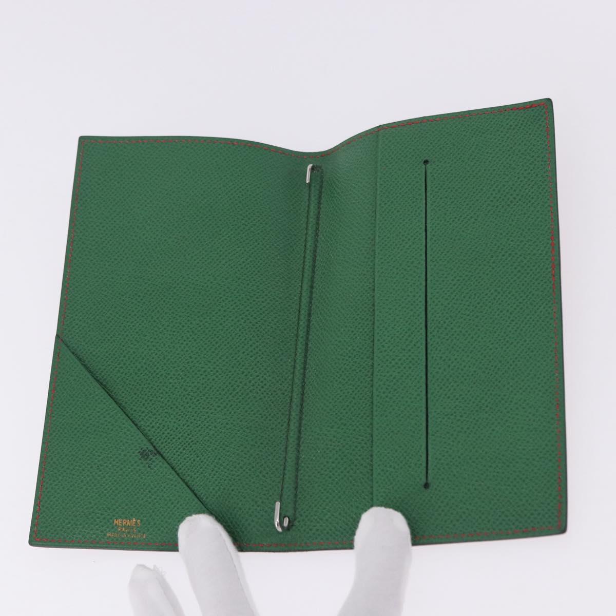 HERMES Agenda Vision Day Planner Cover Leather Red Auth bs36337