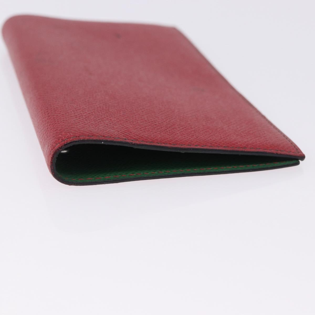 HERMES Agenda Vision Day Planner Cover Leather Red Auth bs36337