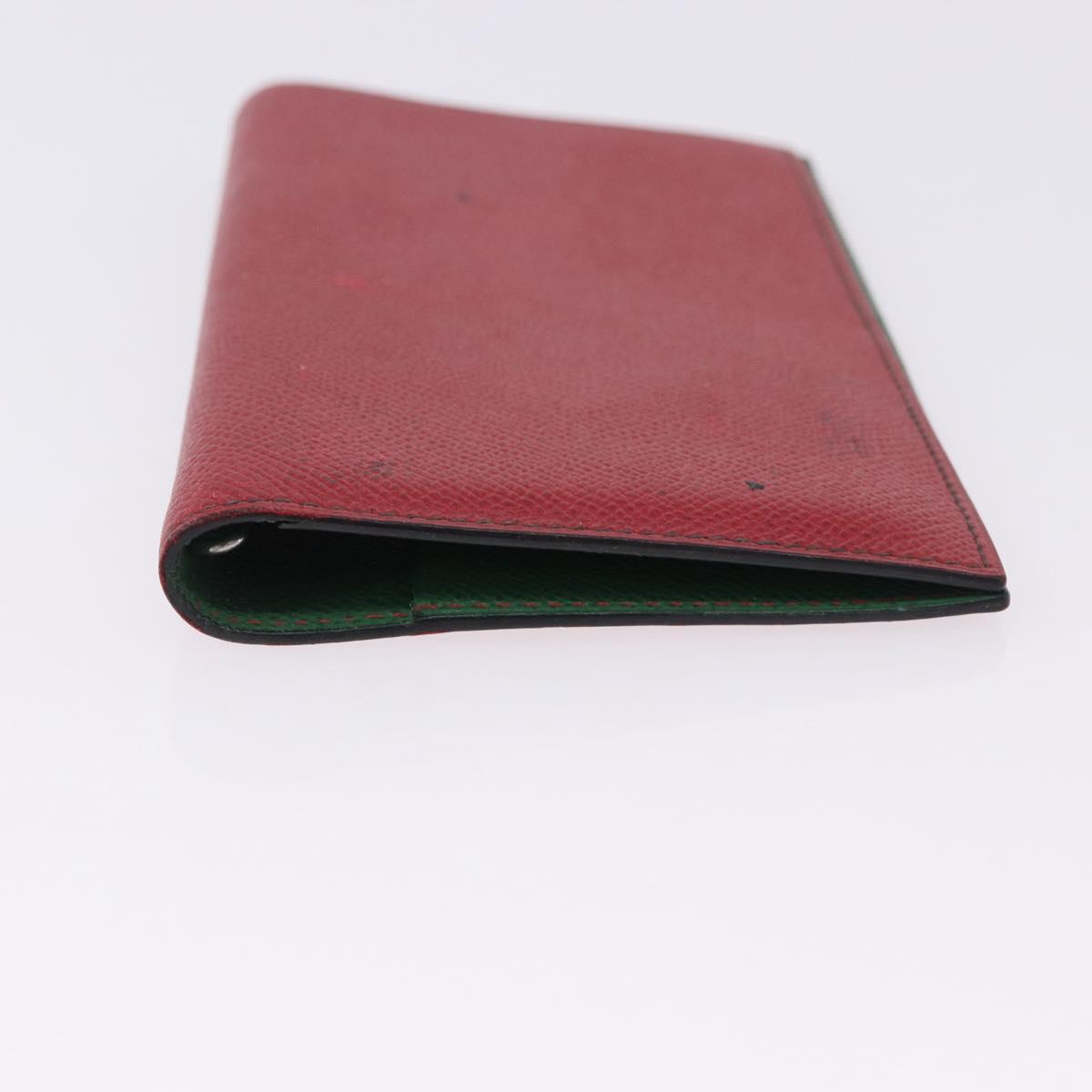 HERMES Agenda Vision Day Planner Cover Leather Red Auth bs36337
