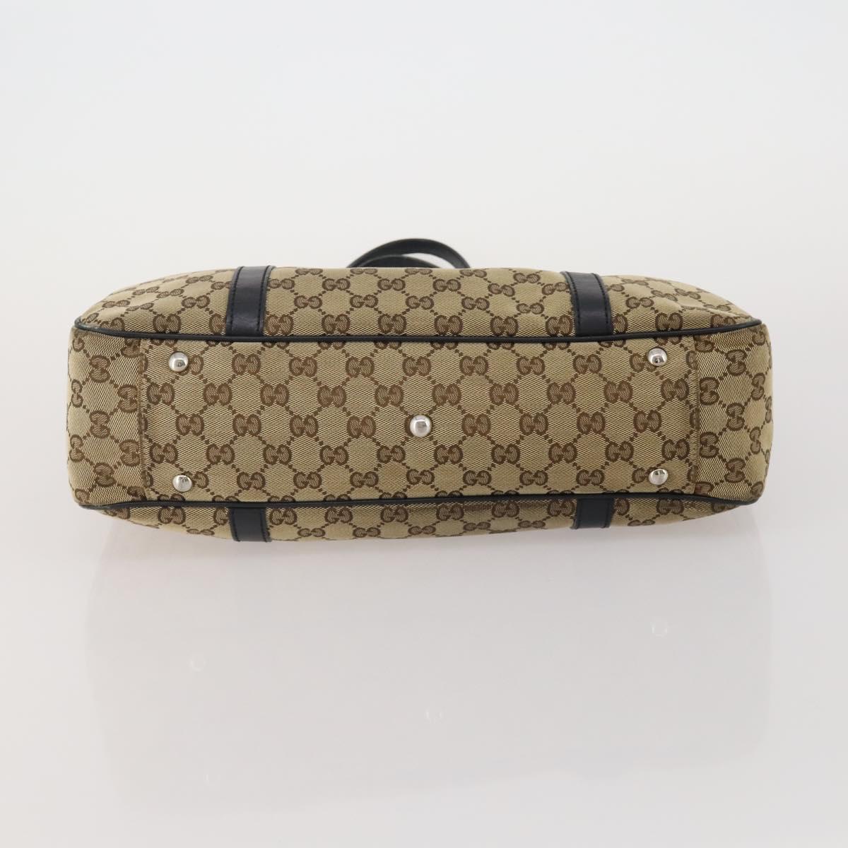 GUCCI GG Canvas Shoulder Bag 2 Set Beige Pink Auth bs36348