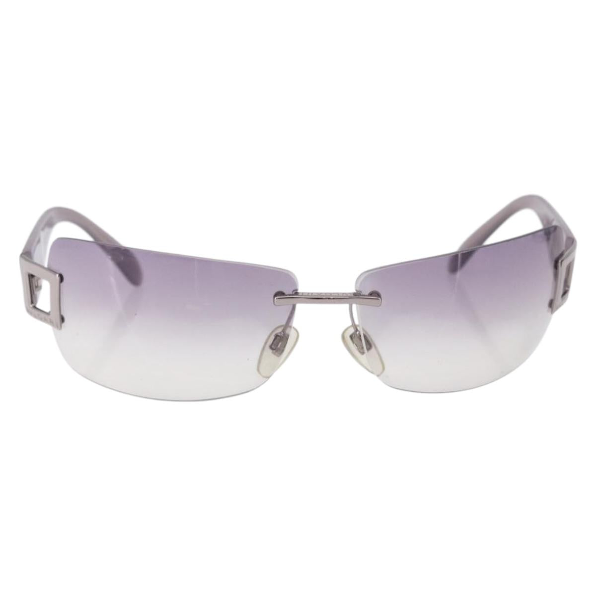 CELINE Gucci Bulgari Sunglasses Metal 3 Set Gray Purple Auth bs36355